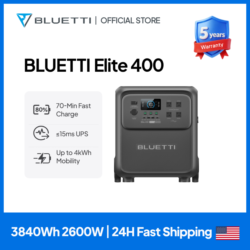 Lifepo4 Battery Pack - 블루티 엘리트 400 2600W 3840Wh 초대용량